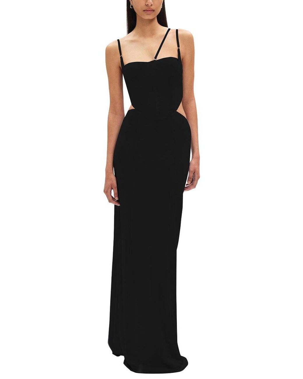 Misha Black Alora Maxi Dress
