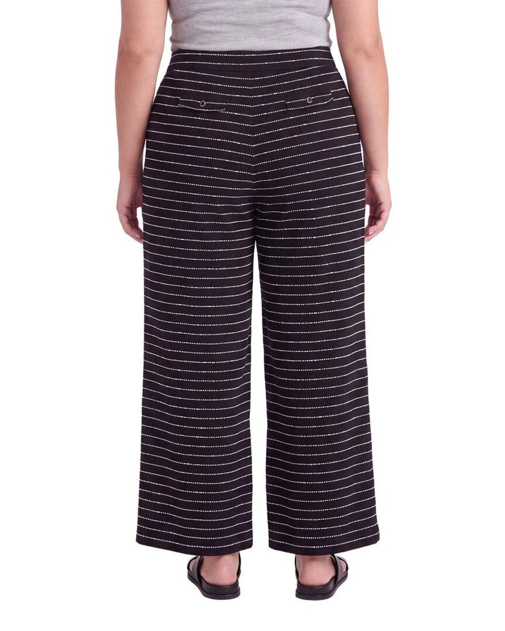 MILLY Black Lettie Pants
