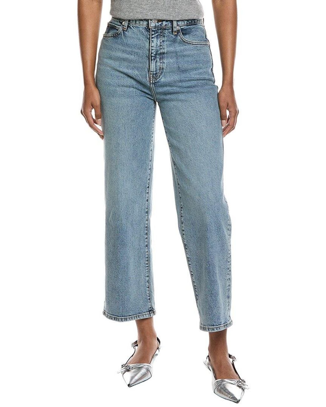 FRAME Blue The Wide Hazy Jean