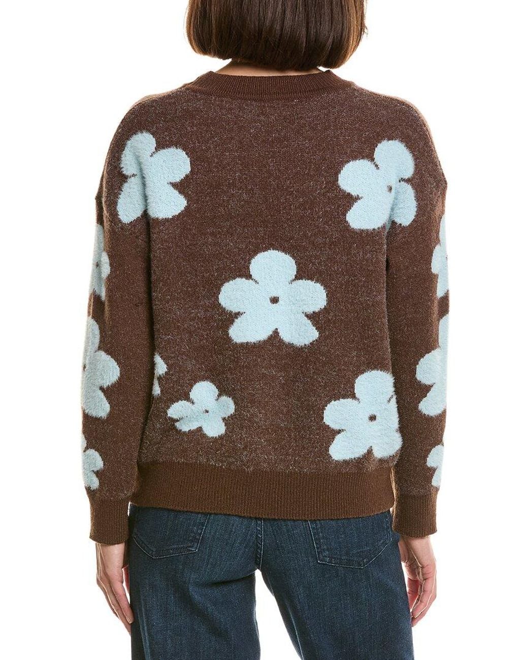 Nanette Lepore Brown Pullover