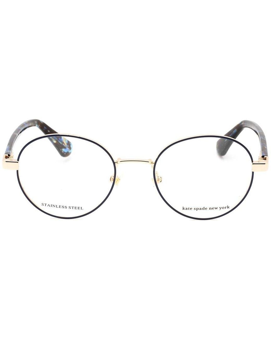 Kate Spade Blue Marciann 49Mm Optical Frames