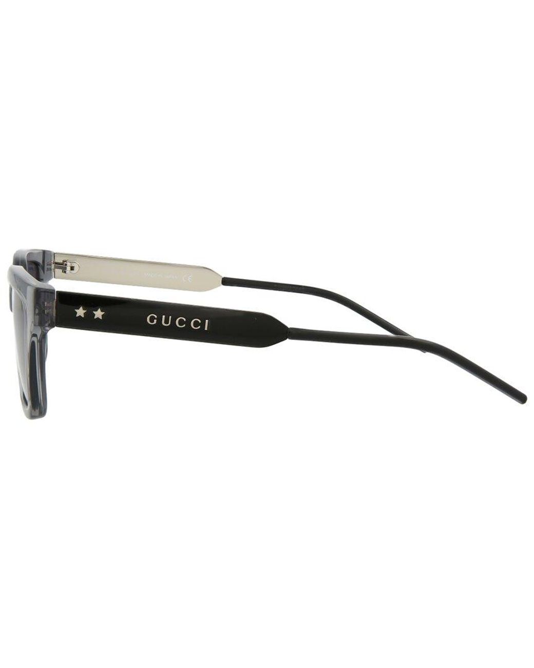 Gucci GG0975S 55mm Sunglasses in Gray for Men | Lyst