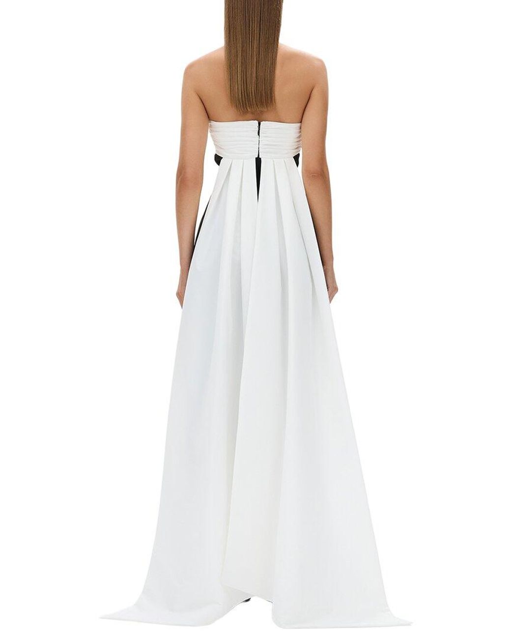 Rachel Gilbert White Odette Column Dress