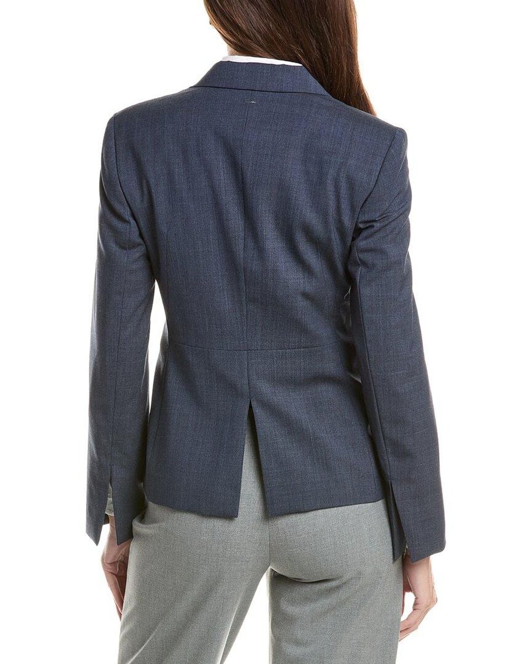 Boss Blue Jia 9 Wool Blazer