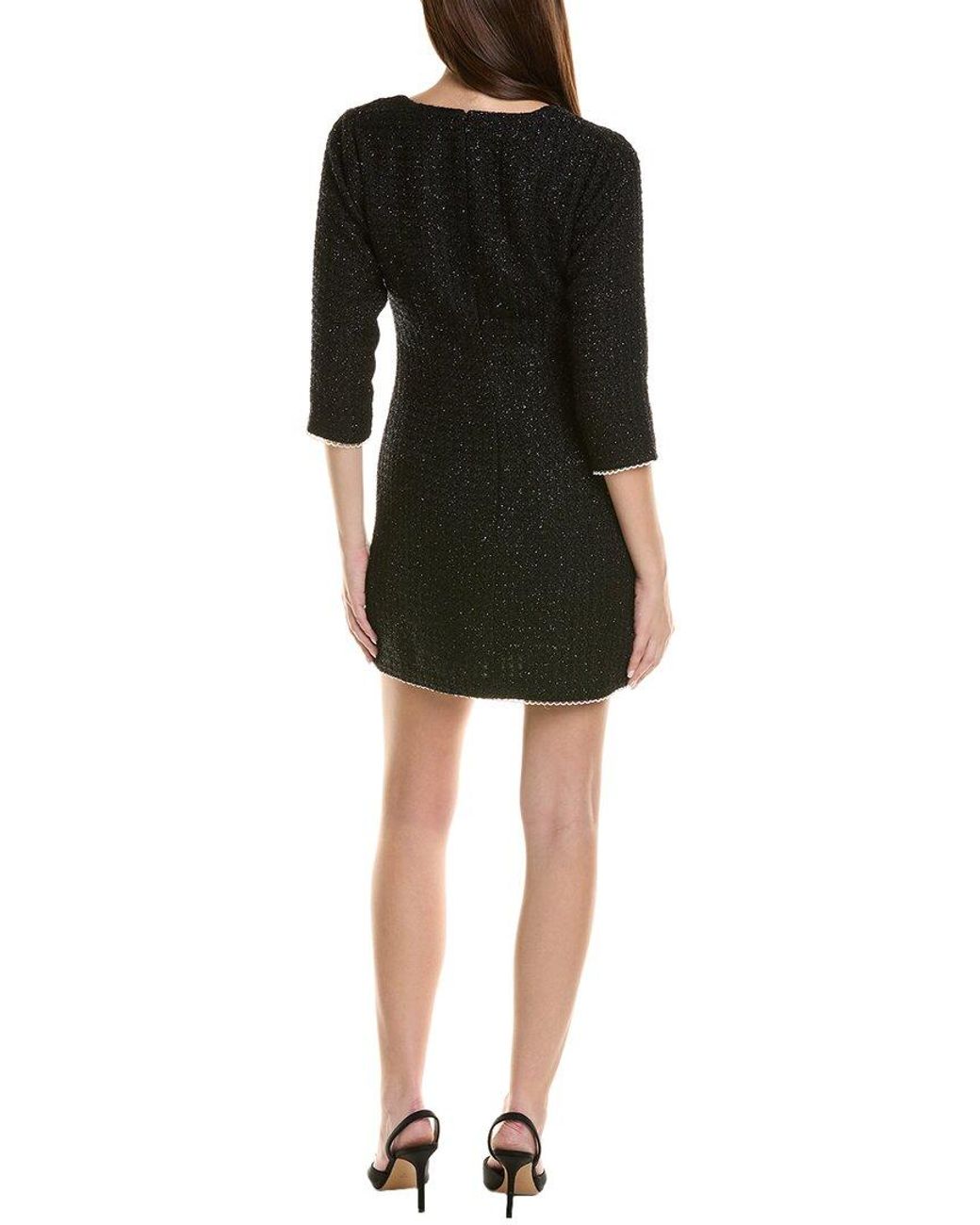 Alexia Admor Black Dianys Shift Dress