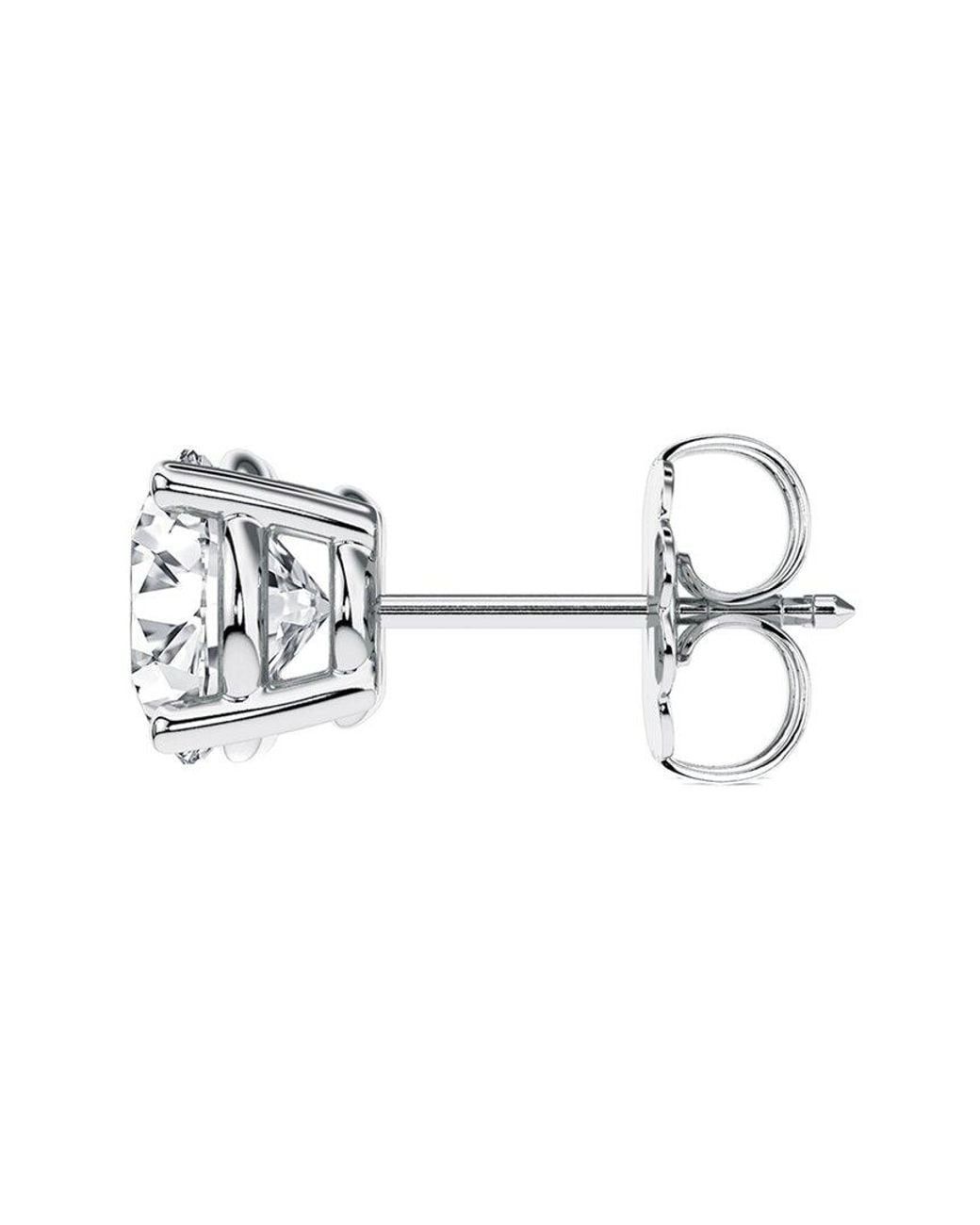 Diana M Metallic Diana M. Fine Jewelry 14K 3.00 Ct. Tw. Lab Grown Diamond Studs