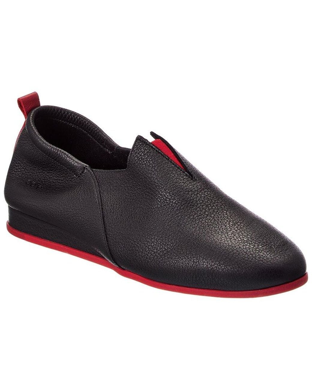 Arche Black Piaoko Leather Slip-On