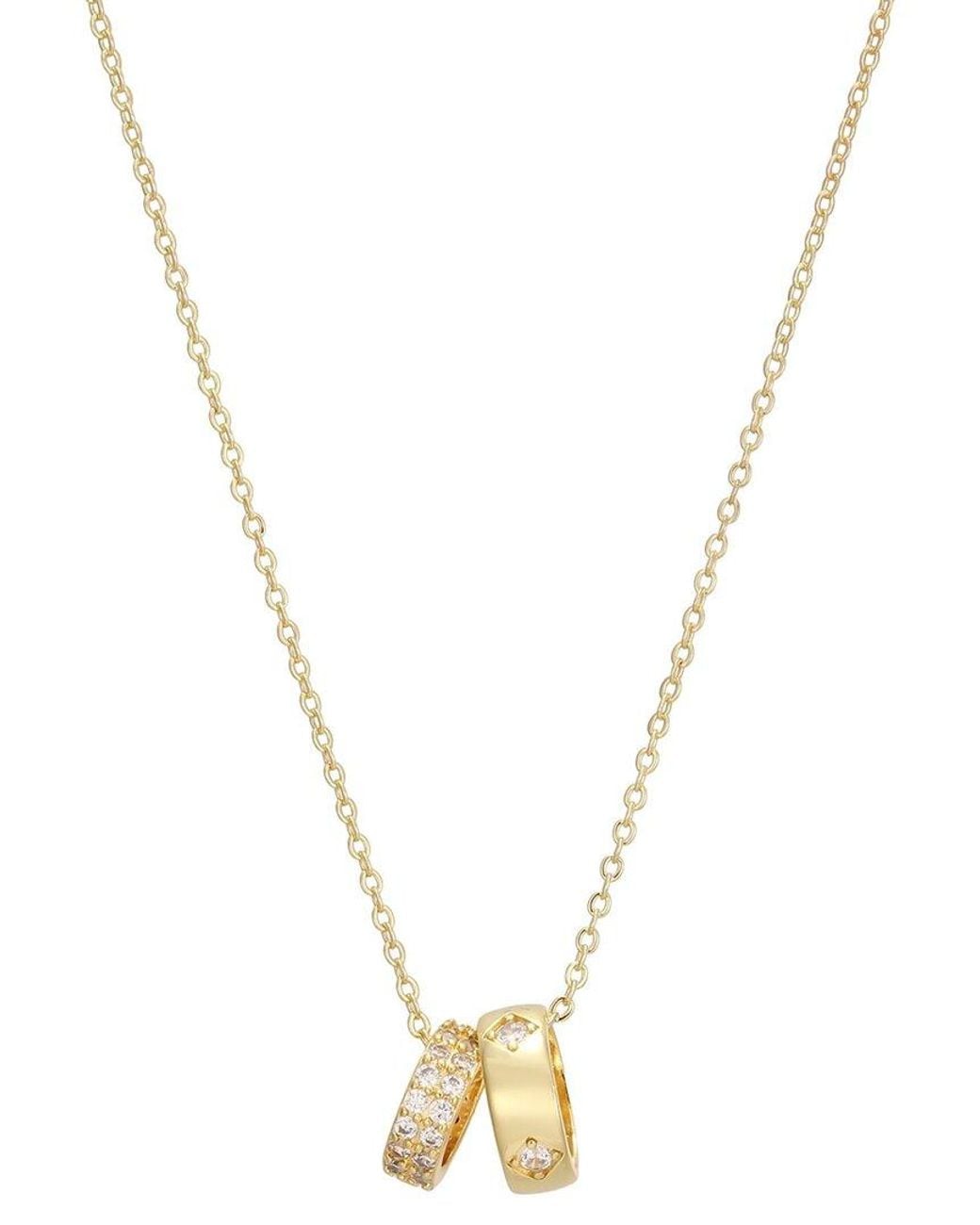 Adornia Metallic 14K Plated Necklace