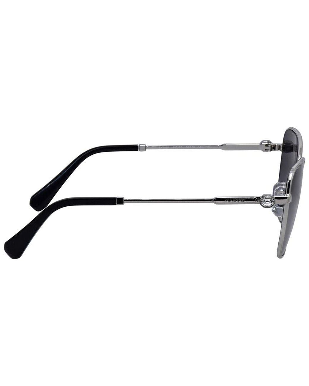 Swarovski Blue Sk7029 55Mm Sunglasses