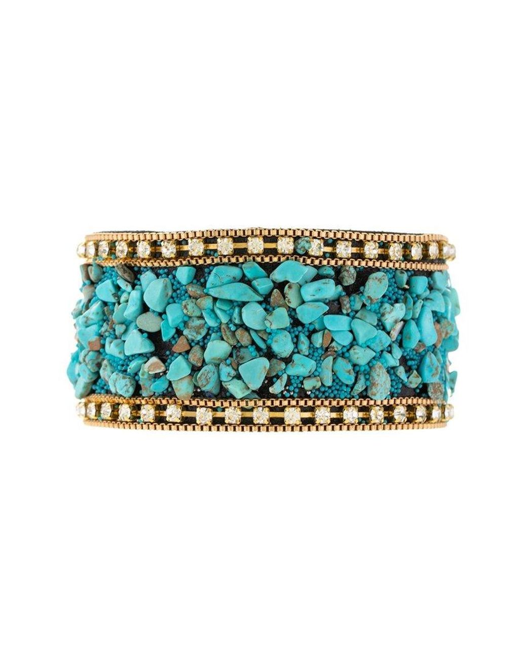 Saachi Blue Beaded Bracelet