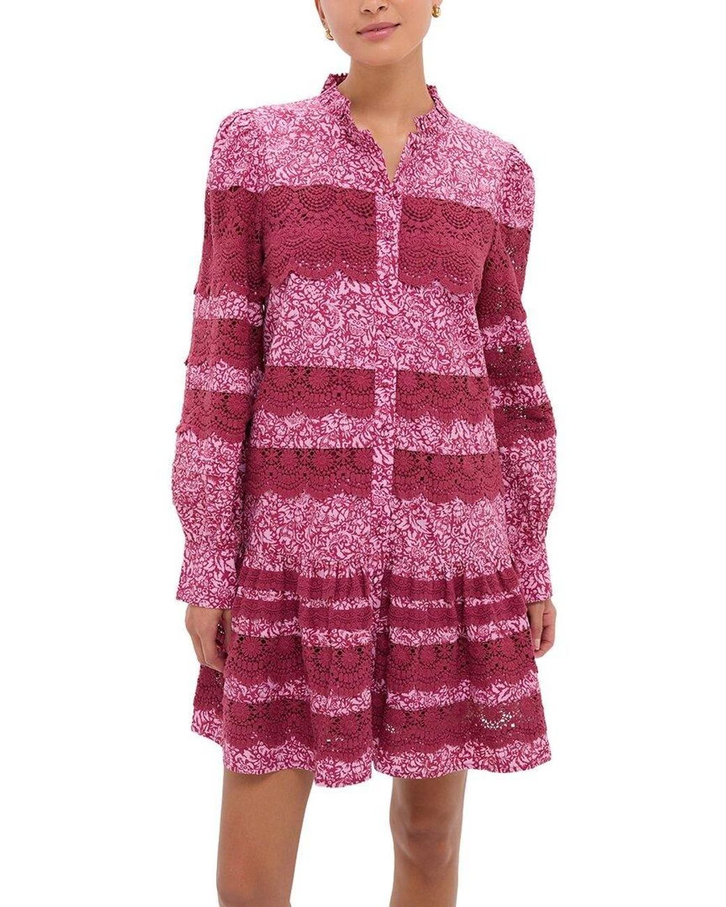 Hyacinth House Red Emmie Mini Dress