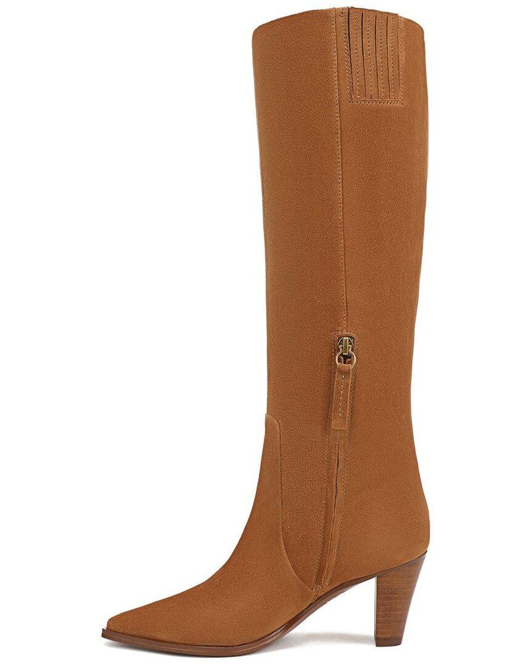 Franco Sarto Brown L-Jaycen Leather Boot