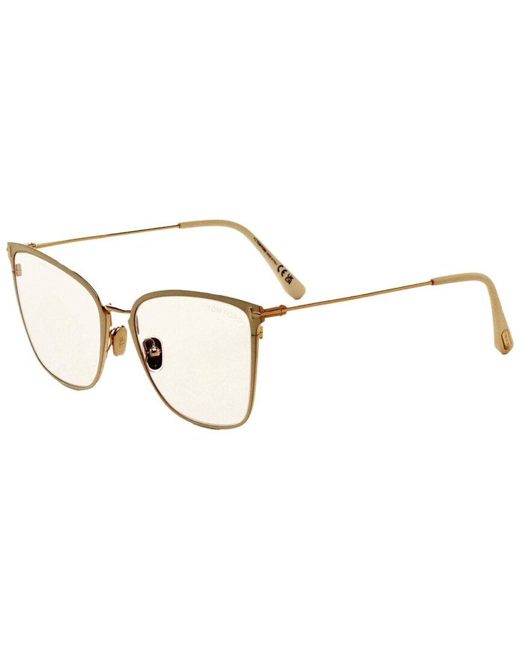 Tom Ford Metallic Fashion 56Mm Optical Frames