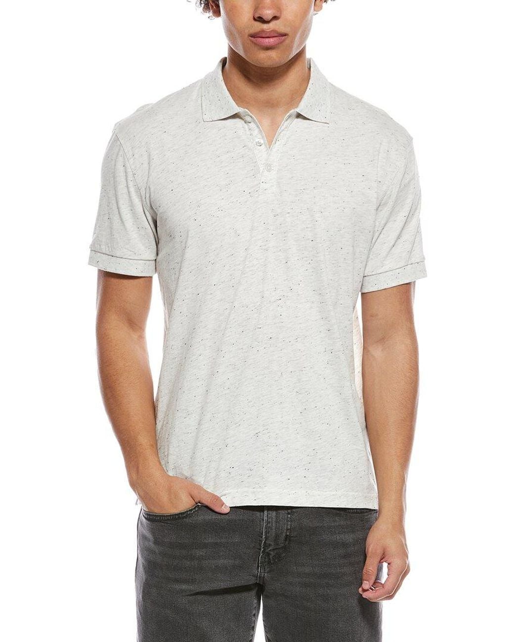 ATM White Polo Shirt for men