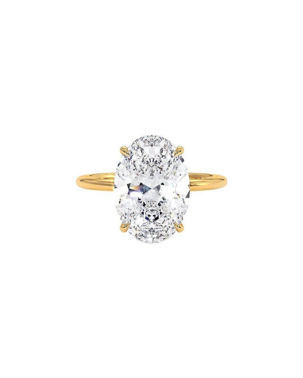 Lab Grown Diamonds White 14K 8.00 Ct. Tw. Lab-Grown Diamond Ring