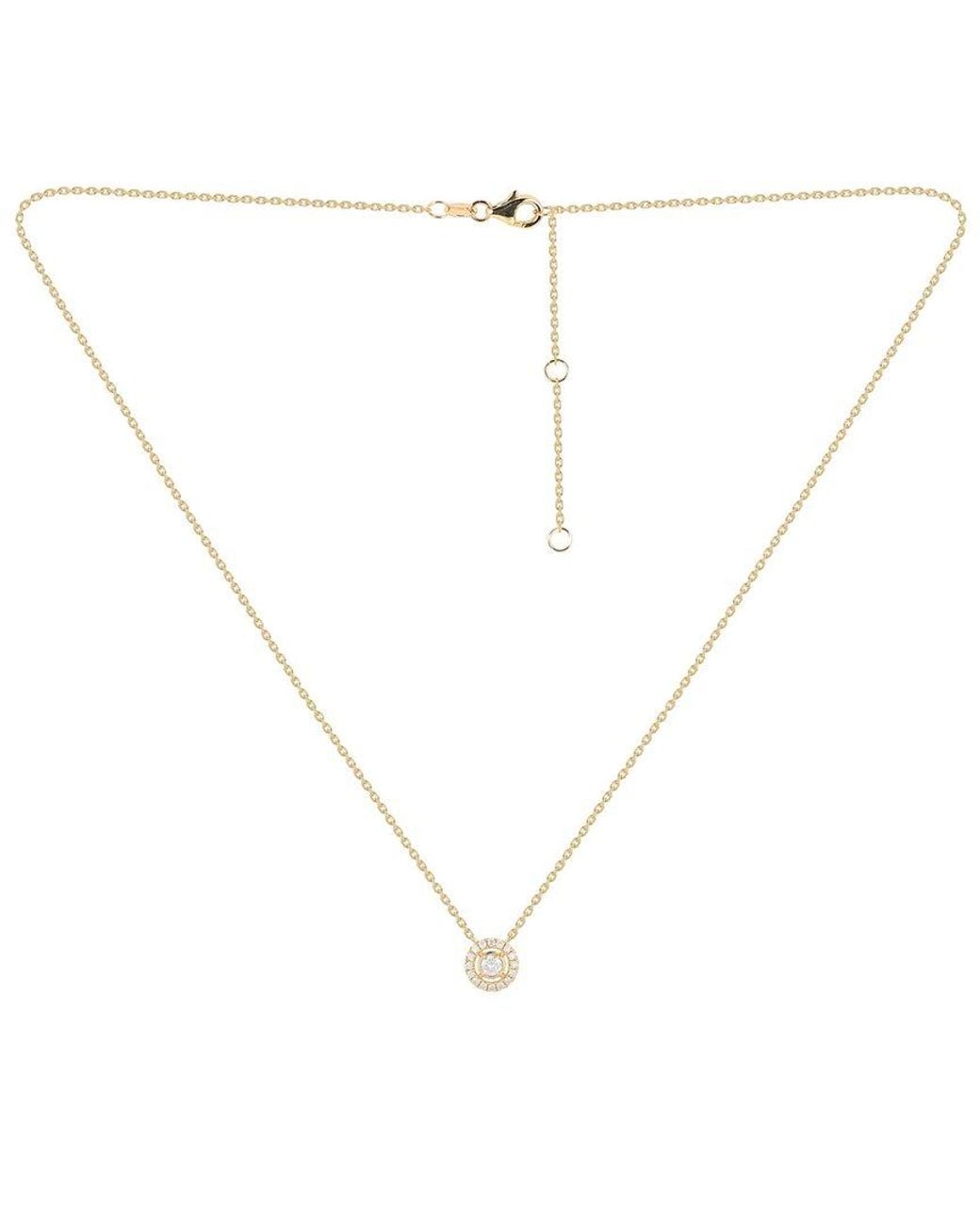 Gregg Ruth White 14K 0.25 Ct. Tw. Diamond Pendant