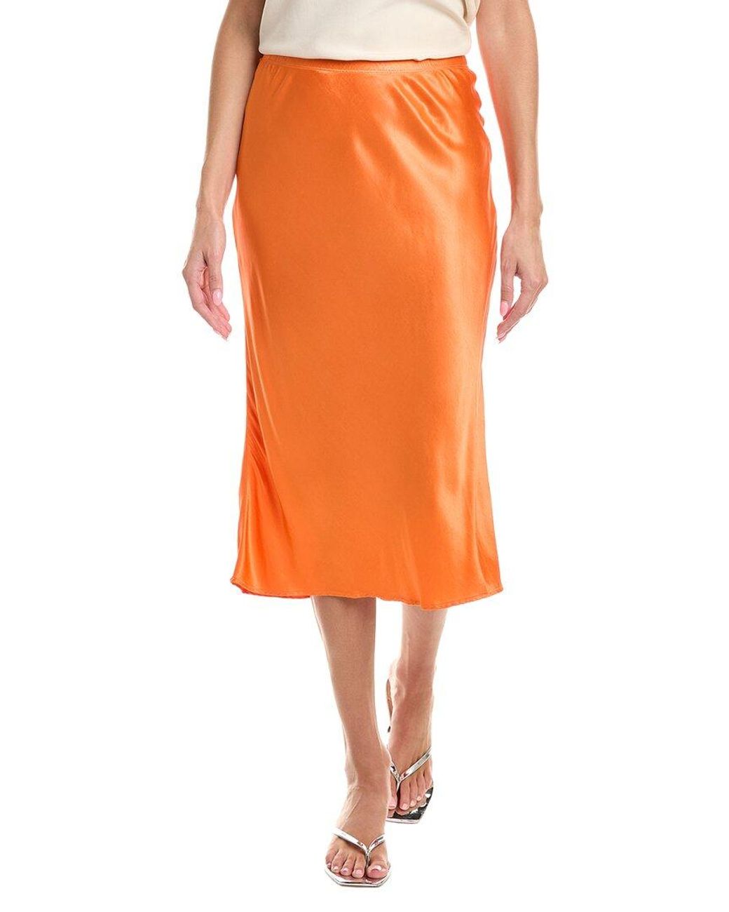 Michael Stars Orange Leila Skirt