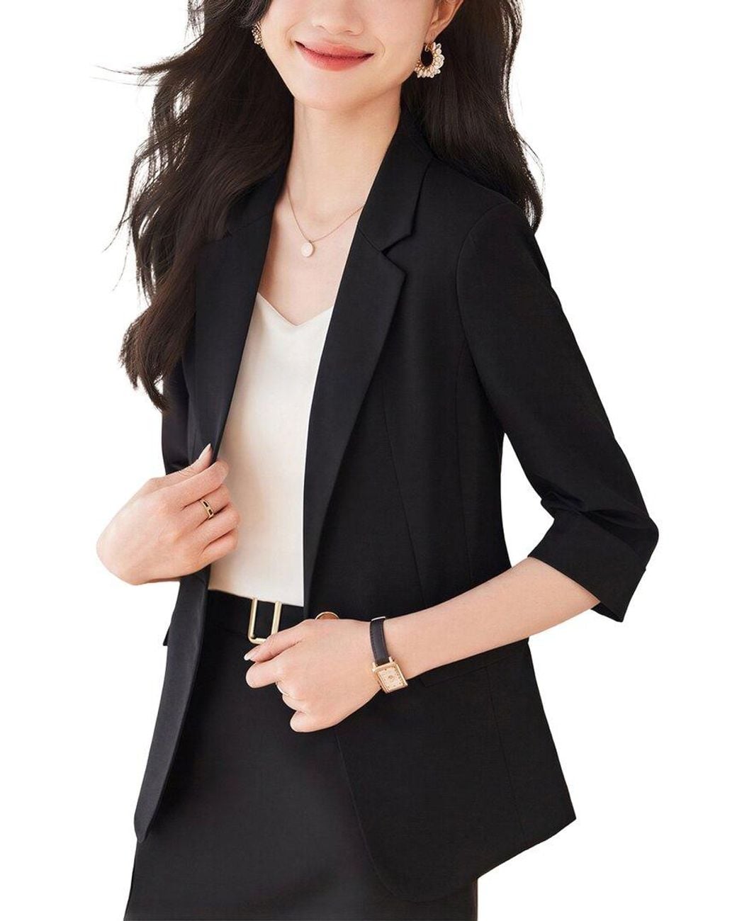 Adelin May Black Jacket