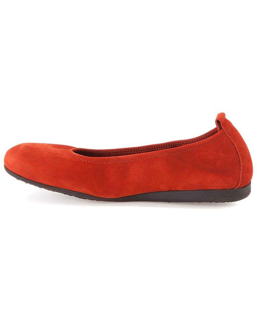 Arche Red "Laius" Nubuck Flat