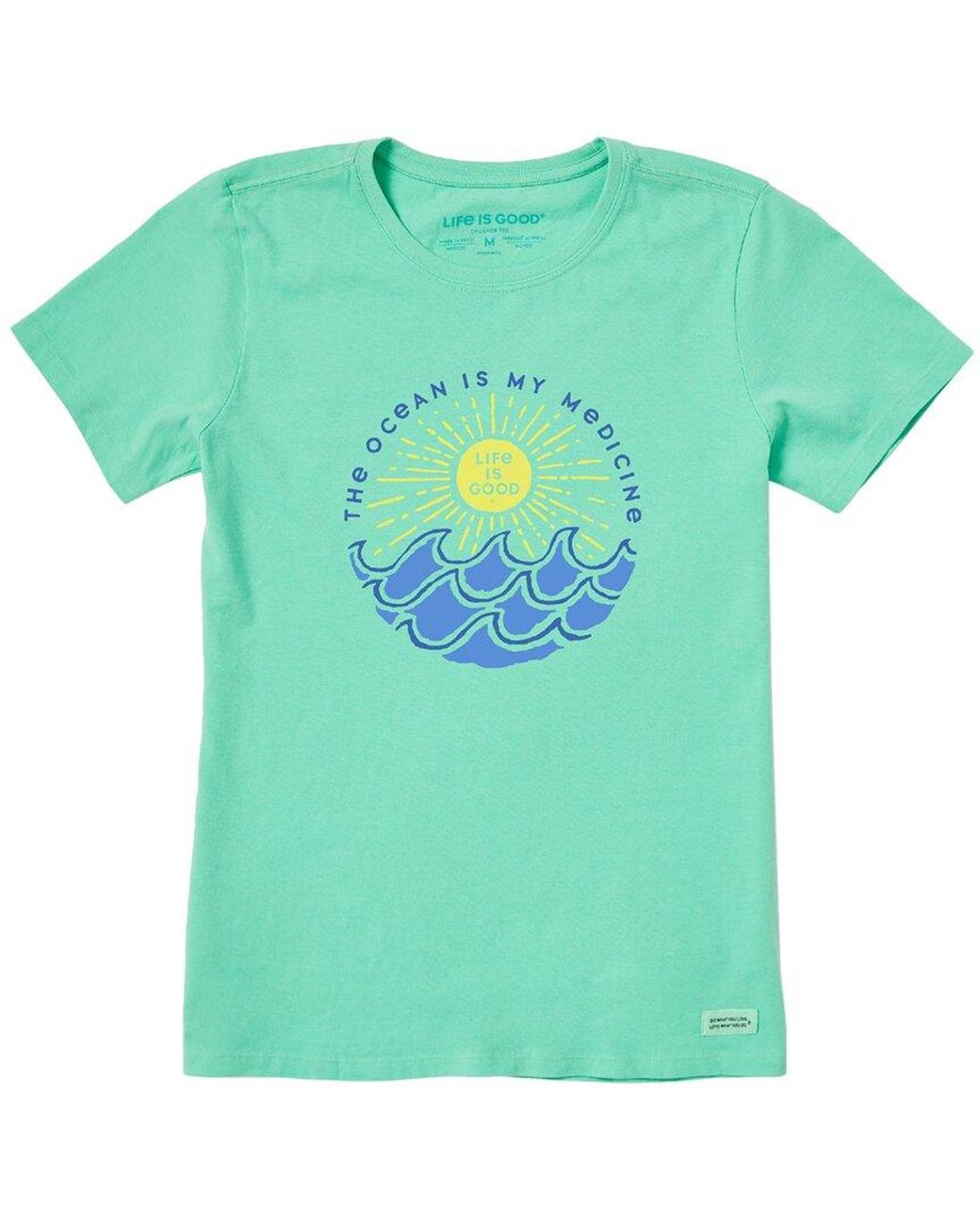 Life Is Good. Crusher Lite Tshirt in Green Lyst