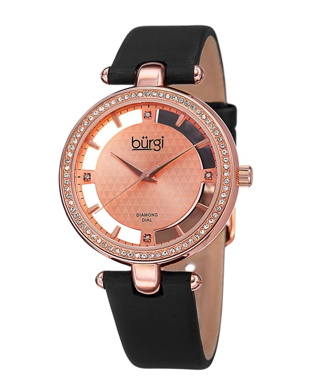 Burgi Burgi Diamond Watch in Pink Lyst UK