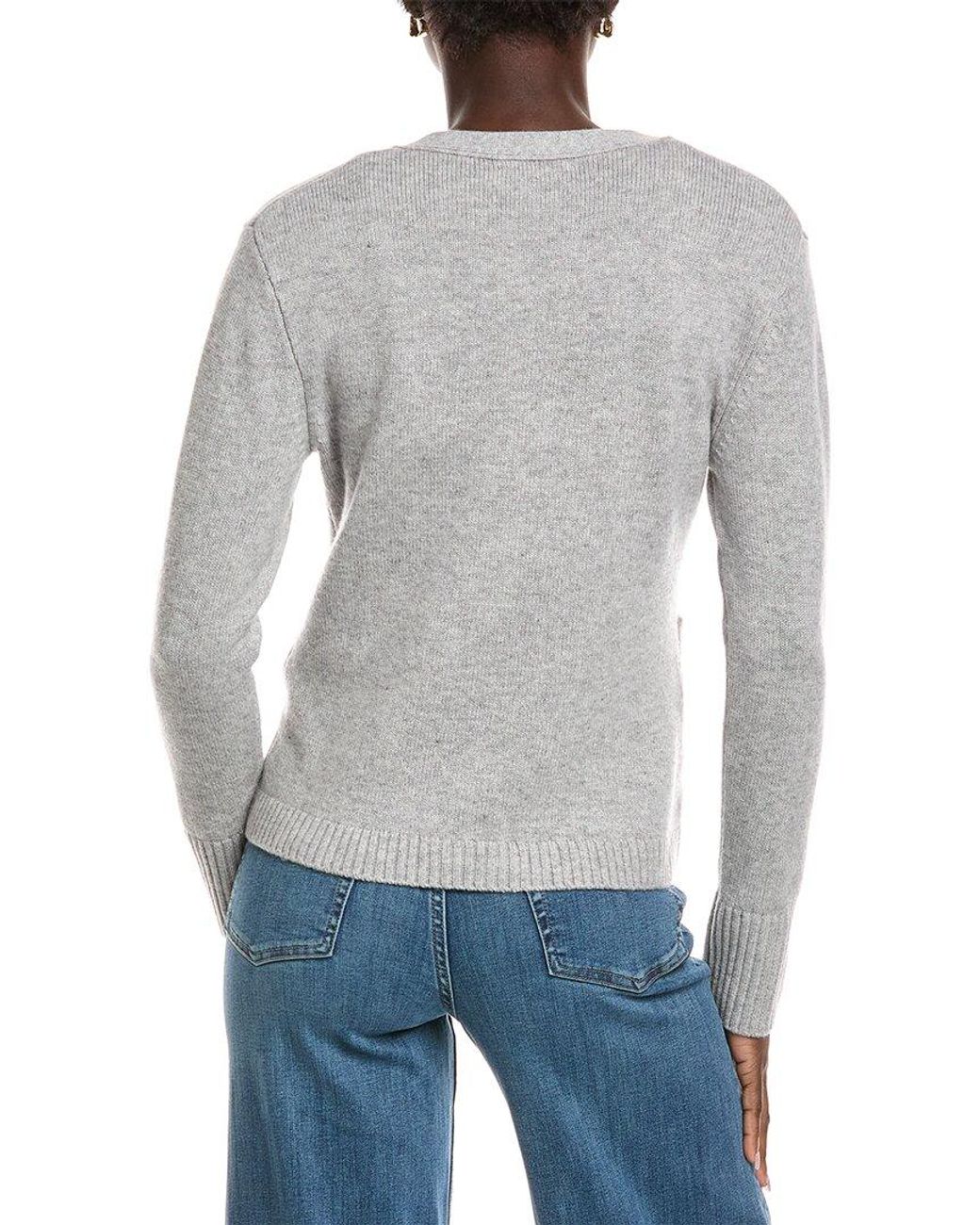 Kier + J Gray Kier + J Scarlet Wool & Cashmere-Blend Cardigan