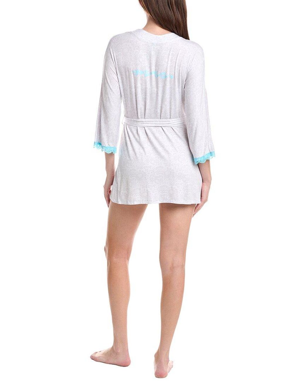 Honeydew Intimates White All American Bridesmaid Robe