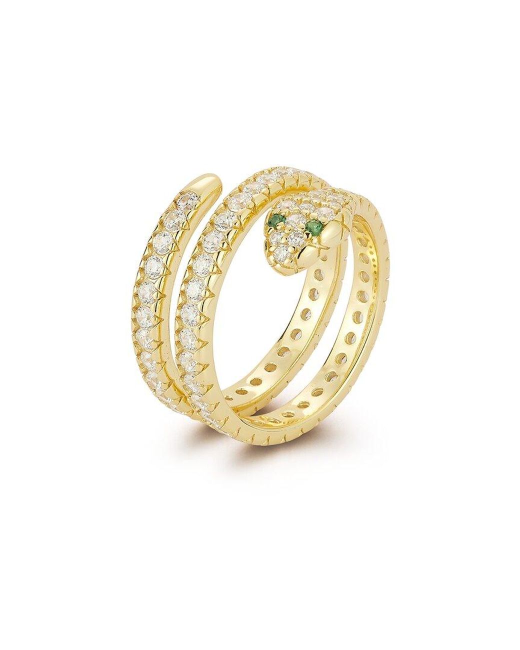 Glaze Jewelry Metallic 14K Over Cz Ring