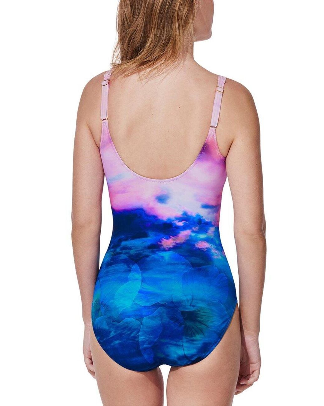 Gottex Blue Under The Sea Swimsuit