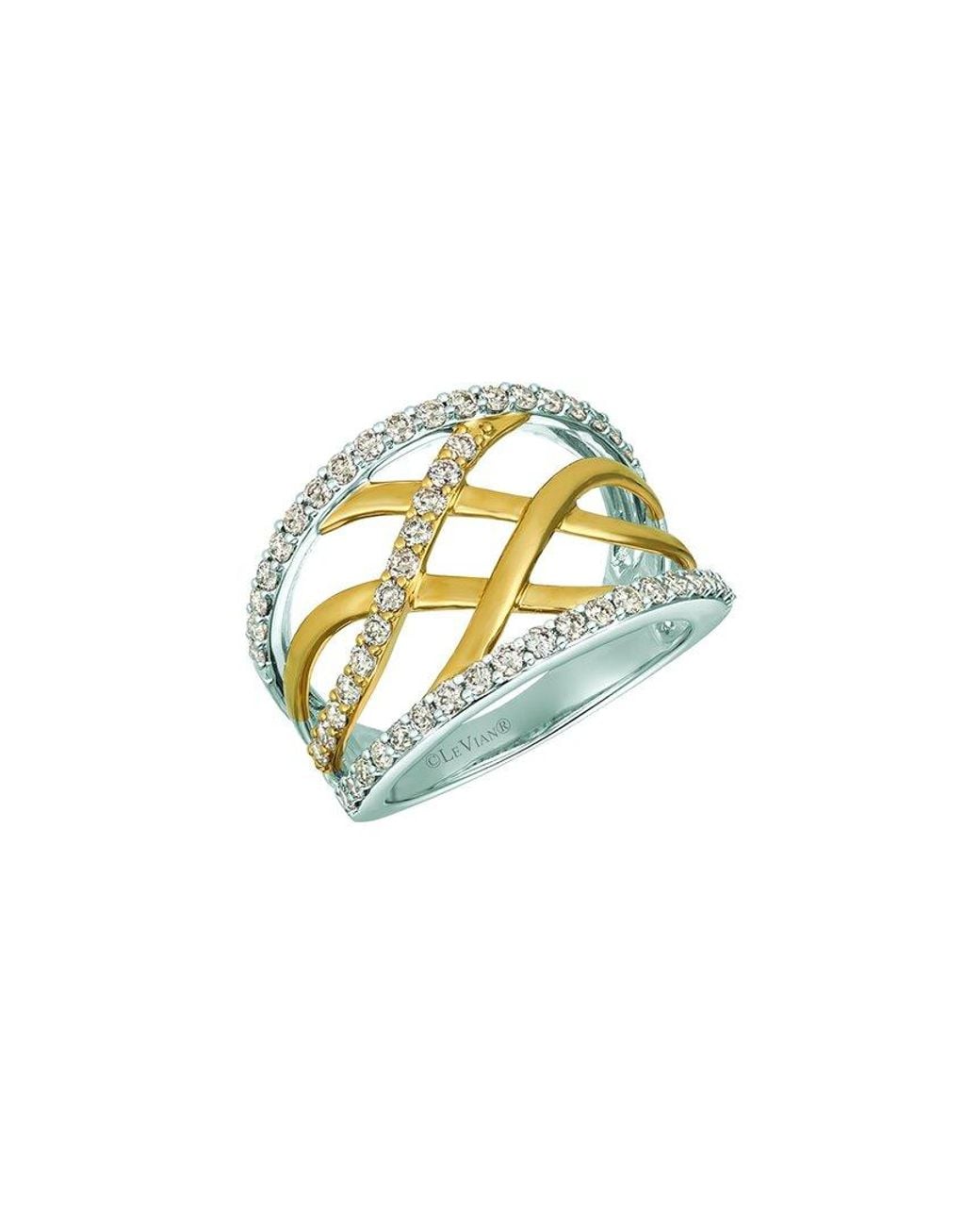Le Vian Blue 14K 0.86 Ct. Tw. Diamond Cocktail Ring