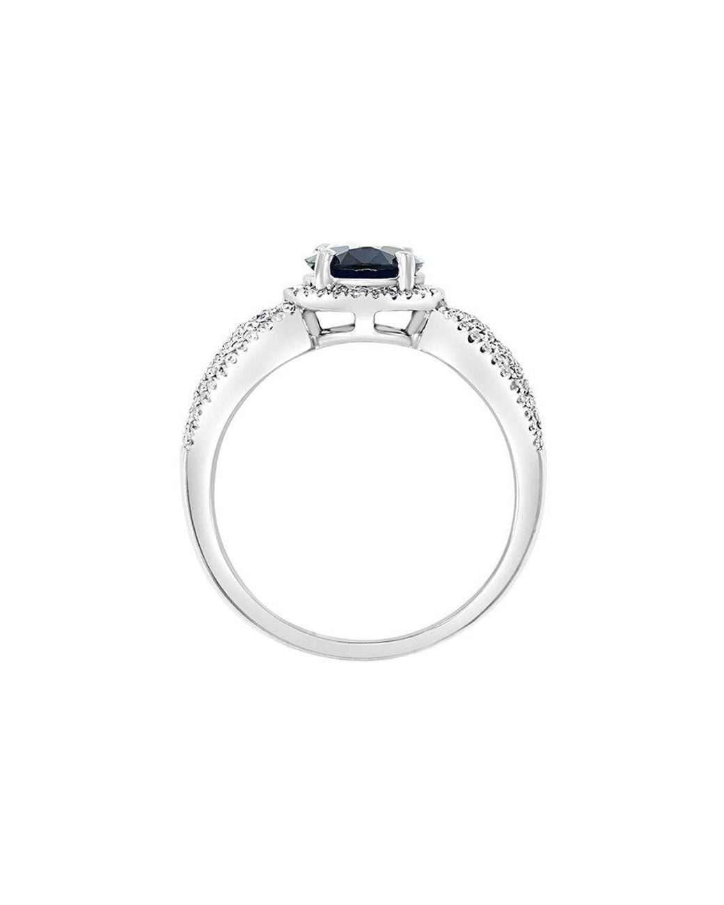Effy Fine Jewelry Blue 2.27 Ct. Tw. Diamond & Sapphire Ring