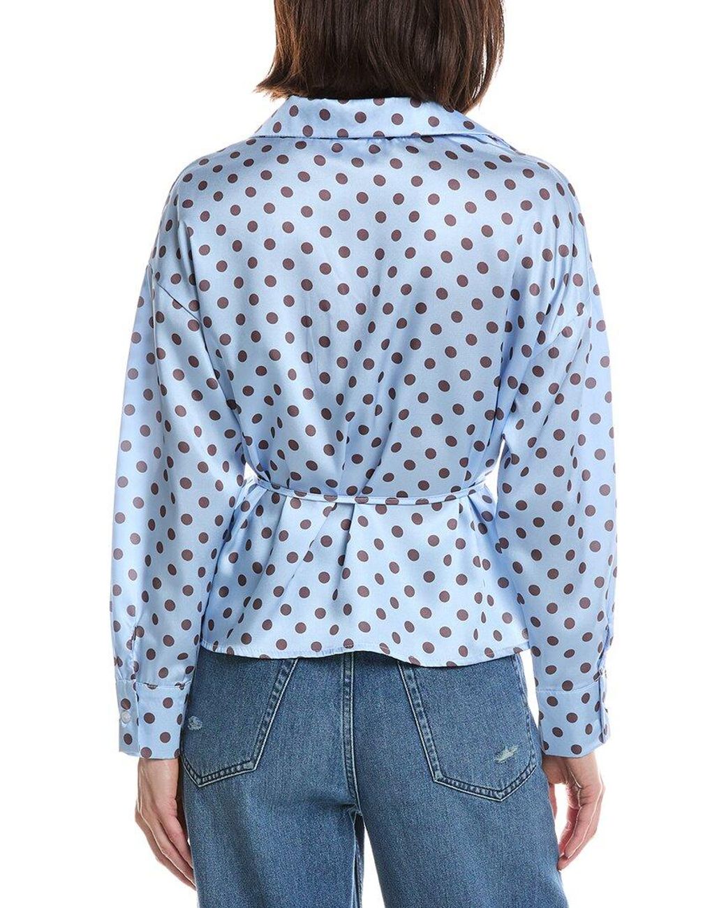 HL Affair Blue Long Sleeve Top