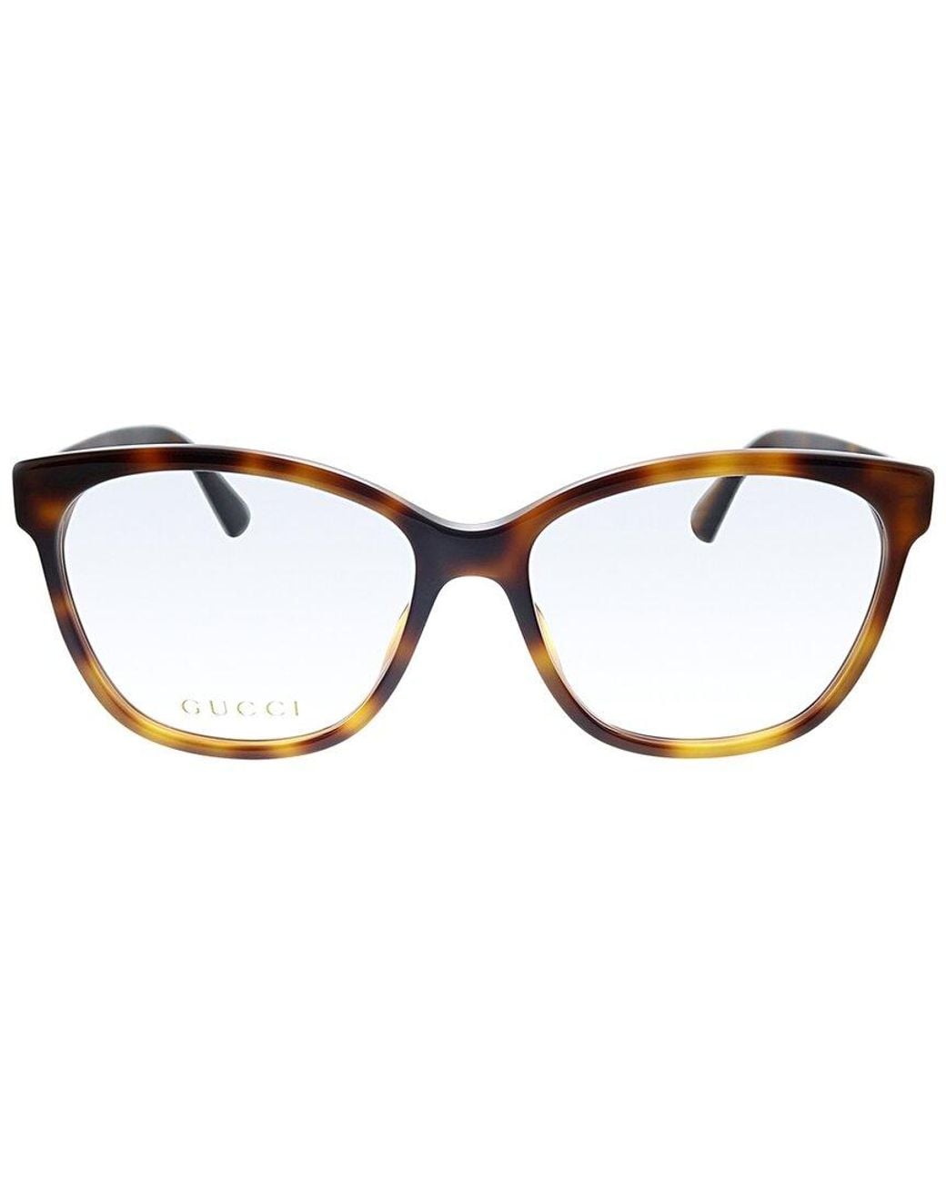 Gucci White Unisex Gg0421o 55mm Optical Frames