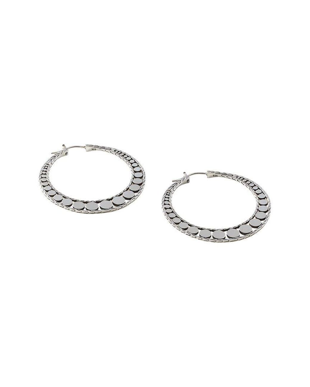 John Hardy Metallic Essentials Dot Earrings