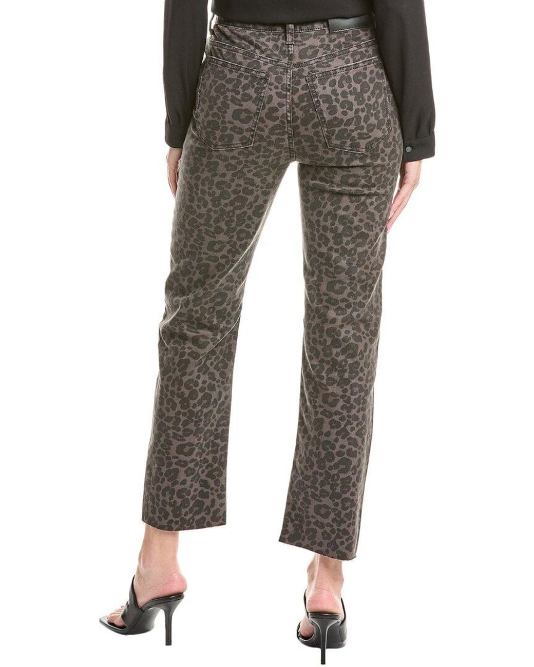 Rebecca Minkoff Black Ezra Printed Jean