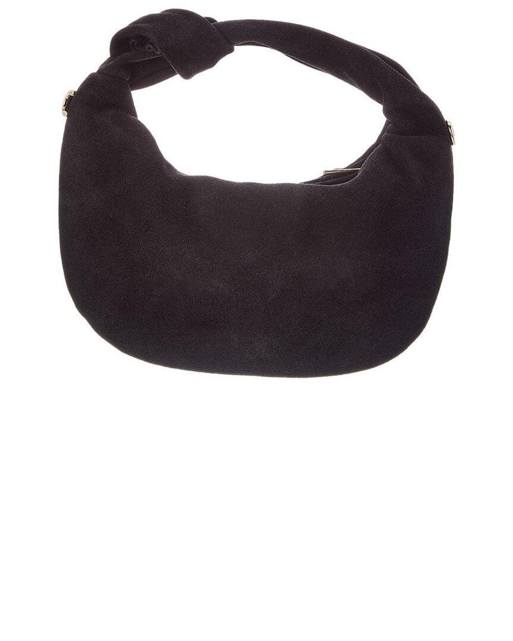 Italian Leather Black Isabelle Leather Top Handle Bag