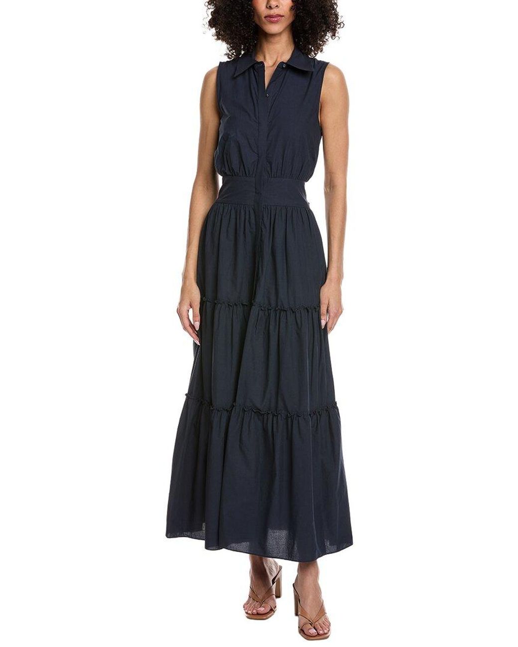 Ramy Brook Blue Maple Maxi Dress