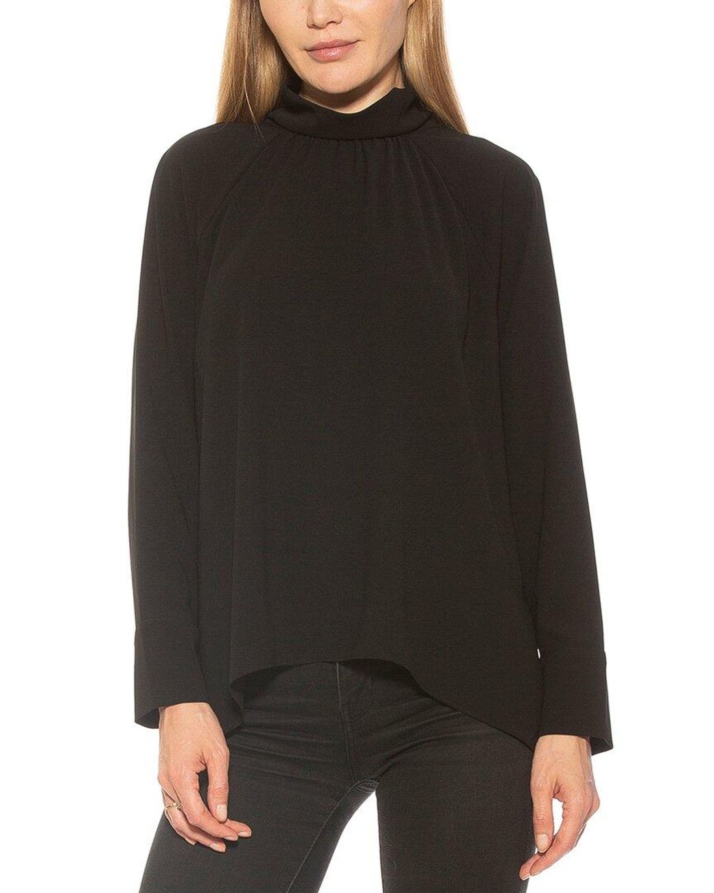 Alexia Admor Black Danielle Blouse