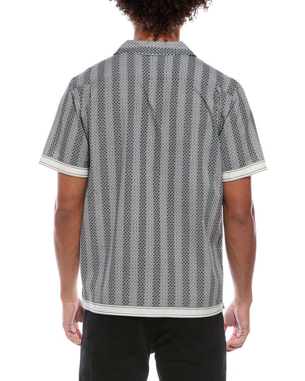 Orlebar Brown Gray Hibbert Shirt for men