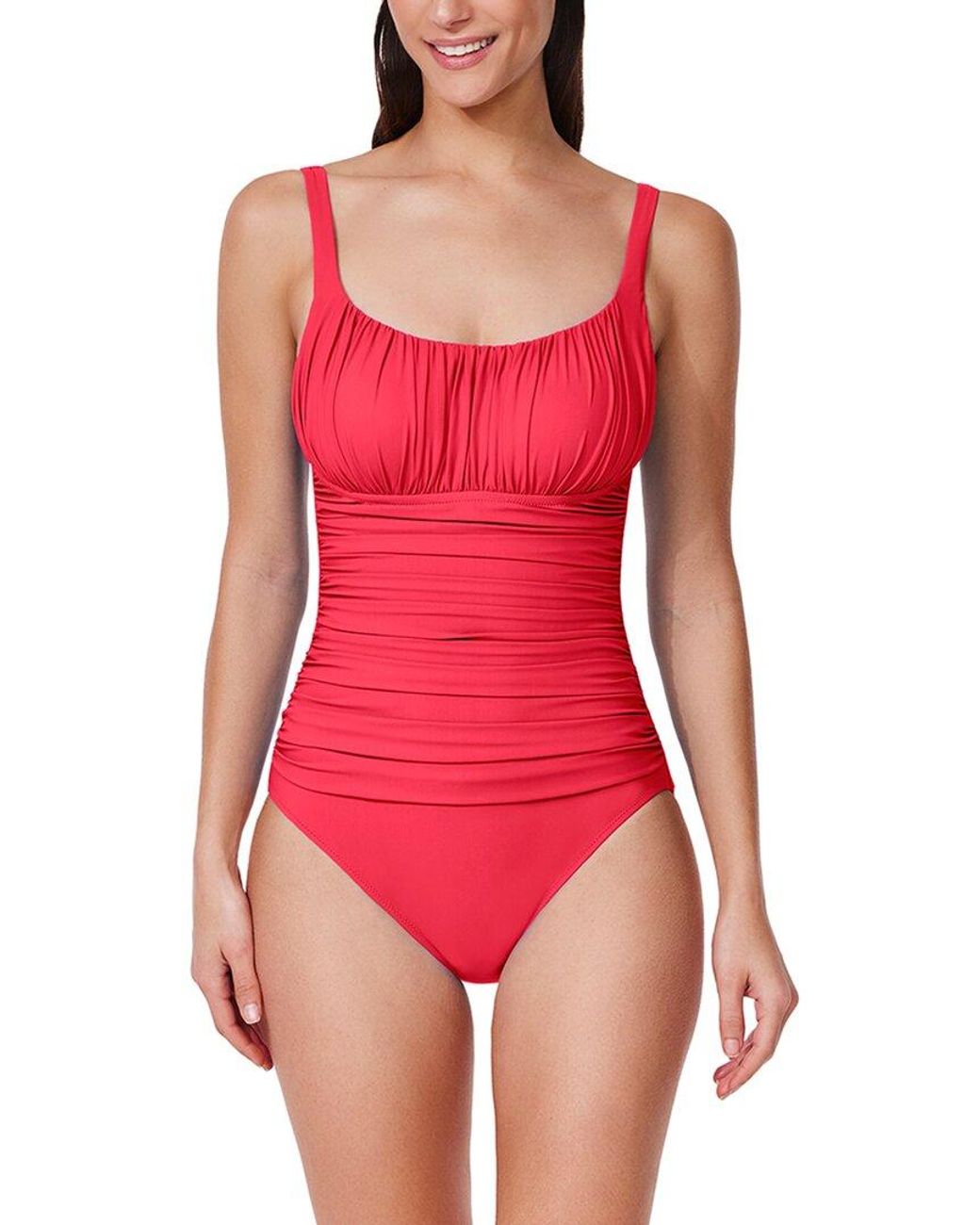 Gottex Red One Piece