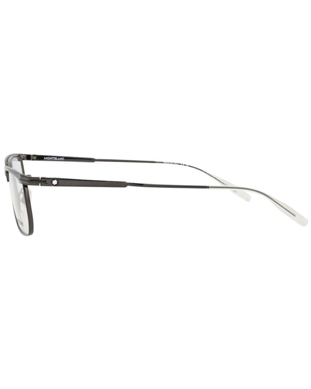 Montblanc White 54Mm Optical Frames for men