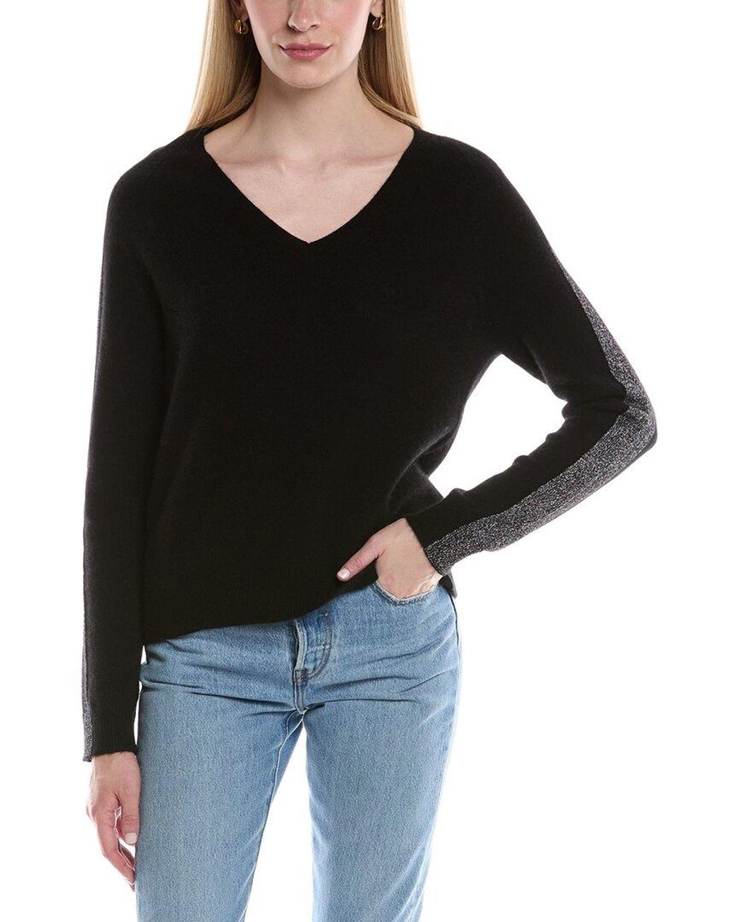 Maison Heritage Black Colette Cashmere Sweater