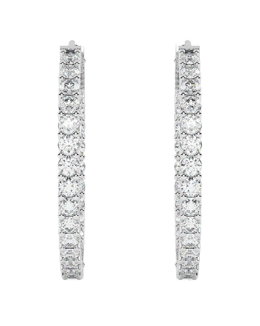 Diamond Select Cuts White 14K 3.00 Ct. Tw. Diamond Earrings