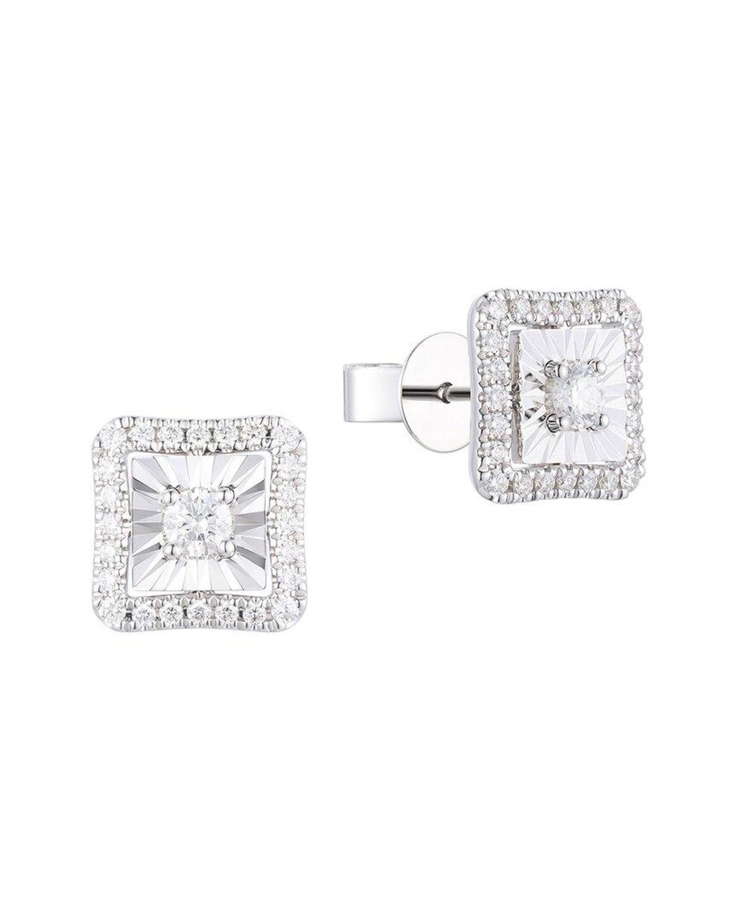 Gregg Ruth White 14K 0.43 Ct. Tw. Diamond Earring