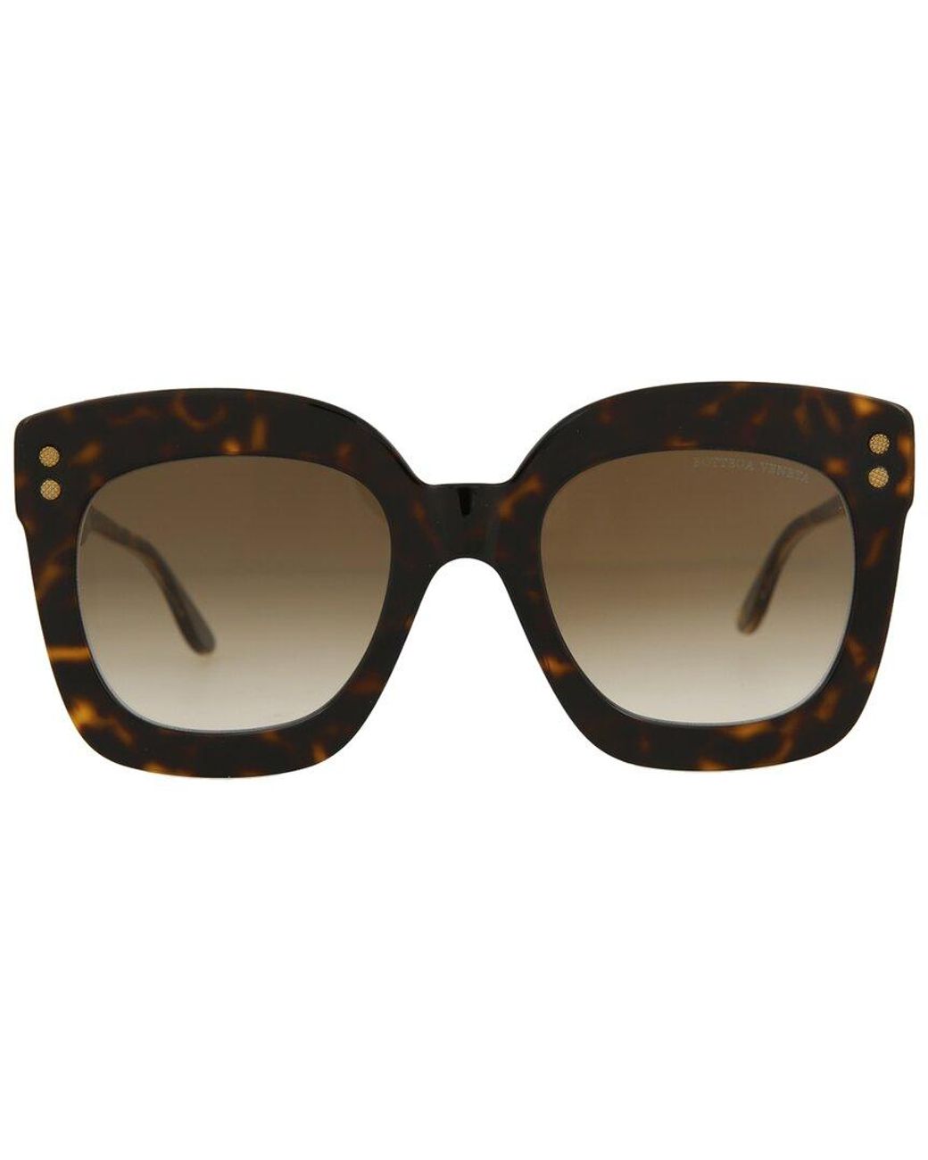Bottega Veneta Brown Bv0238s 51mm Sunglasses