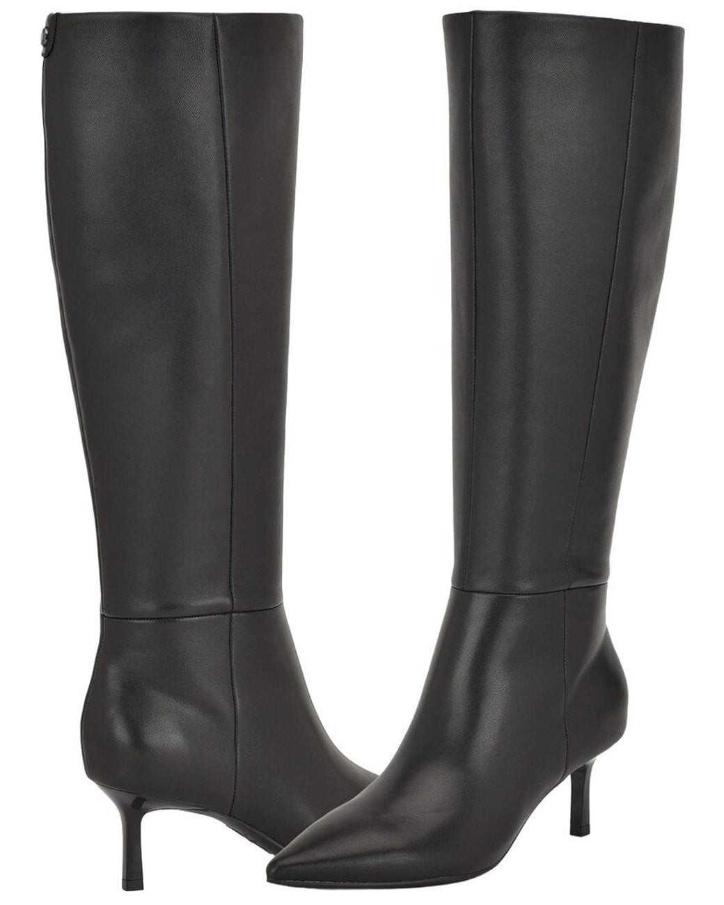 Nine West Black Kimdee9X9 Leather Boot