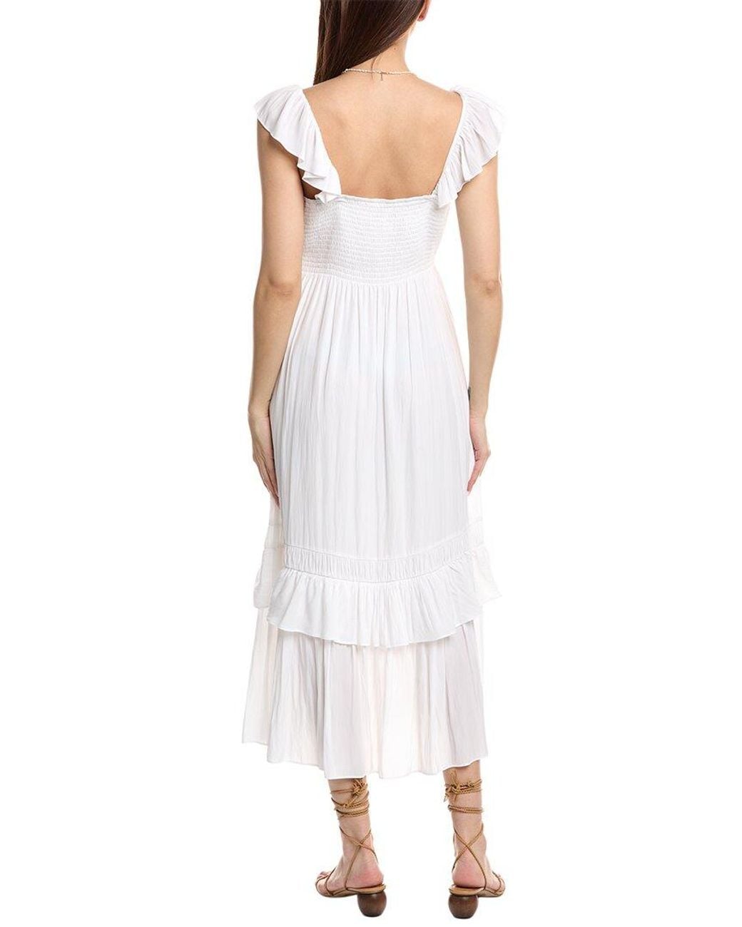 Ramy Brook White Nelly Maxi Dress
