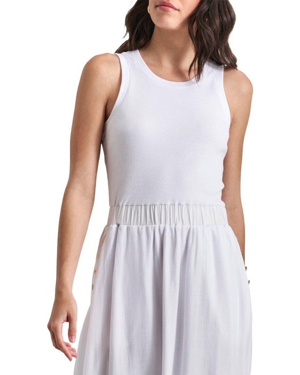 DKNY Purple Sleeveless Maxi Dress