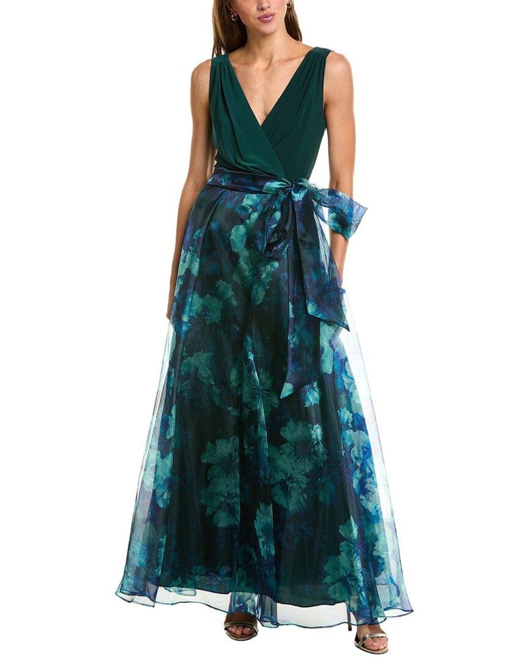 Eliza J Green Ball Gown