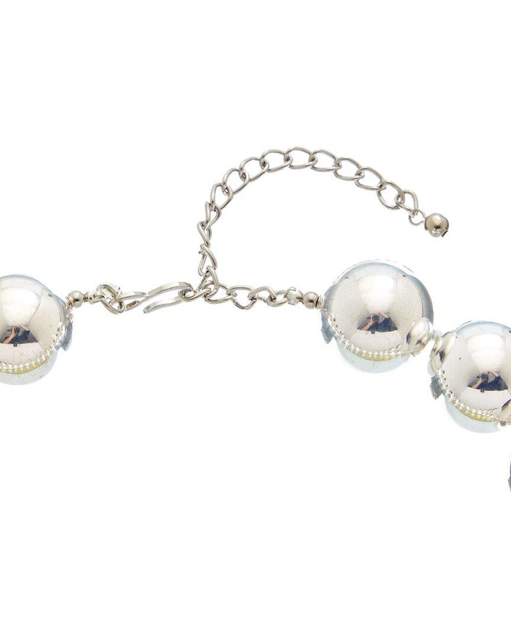 Kenneth Jay Lane Metallic Statement Necklace